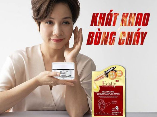 Kem dưỡng trắng da chiết xuất Nhụy hoa Nghệ tây Edally EX Hàn Quốc - Trẻ hóa làn da, khát khao bùng cháy
